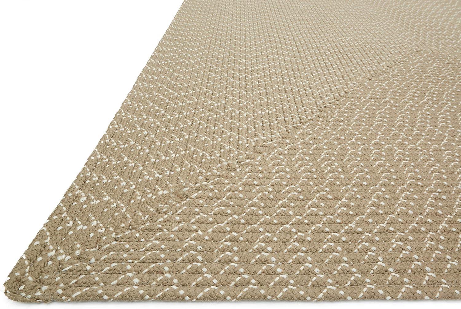 imageLoloi Rugs Wylie Collection WYLIWB01BE00790R IndoorOutdoor Area Rug Beige 79quot x 79quot Round