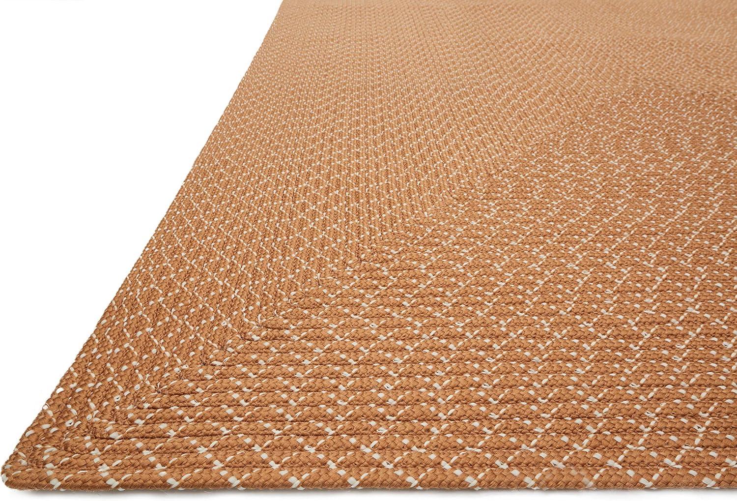 imageLoloi Wylie Collection WB01 Orange IndoorOutdoor Area Rug 50quot x 76quot
