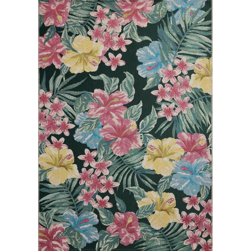 imageLoloi Botanical Collection BOT05 Multi 25quot x 311quot IndoorOutdoor Accent RugMidnight  Multi