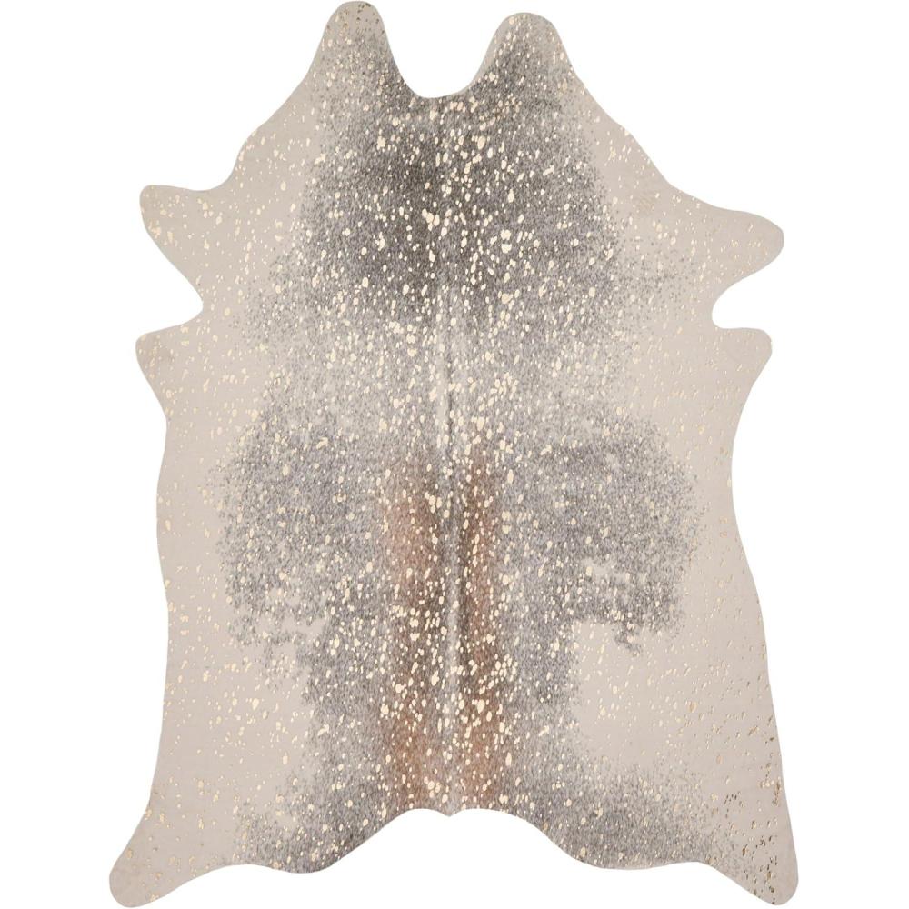 imageLoloi Bryce Collection BZ08 IvoryChampagne 310quot x 5 Accent RugPewter  Gold