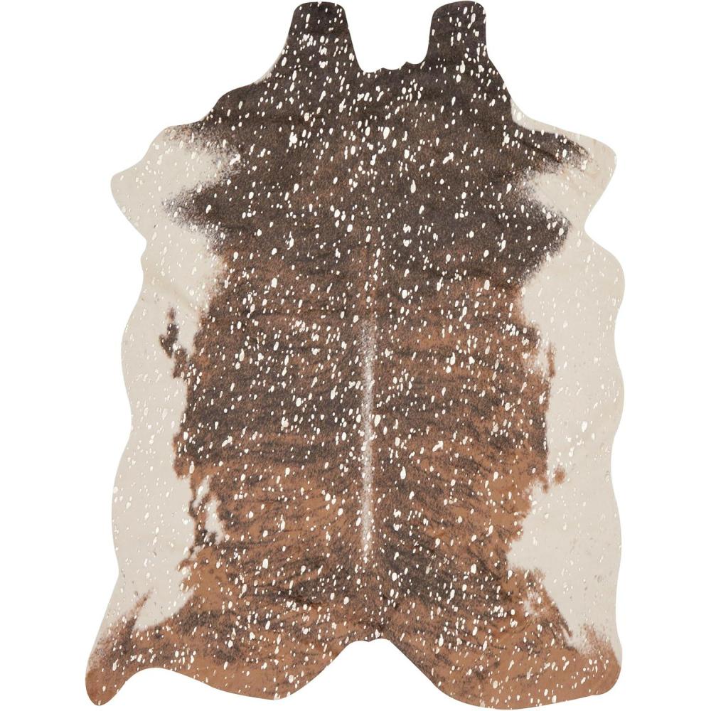 imageLoloi Bryce Collection BZ08 IvoryChampagne 310quot x 5 Accent RugWalnut Champagne