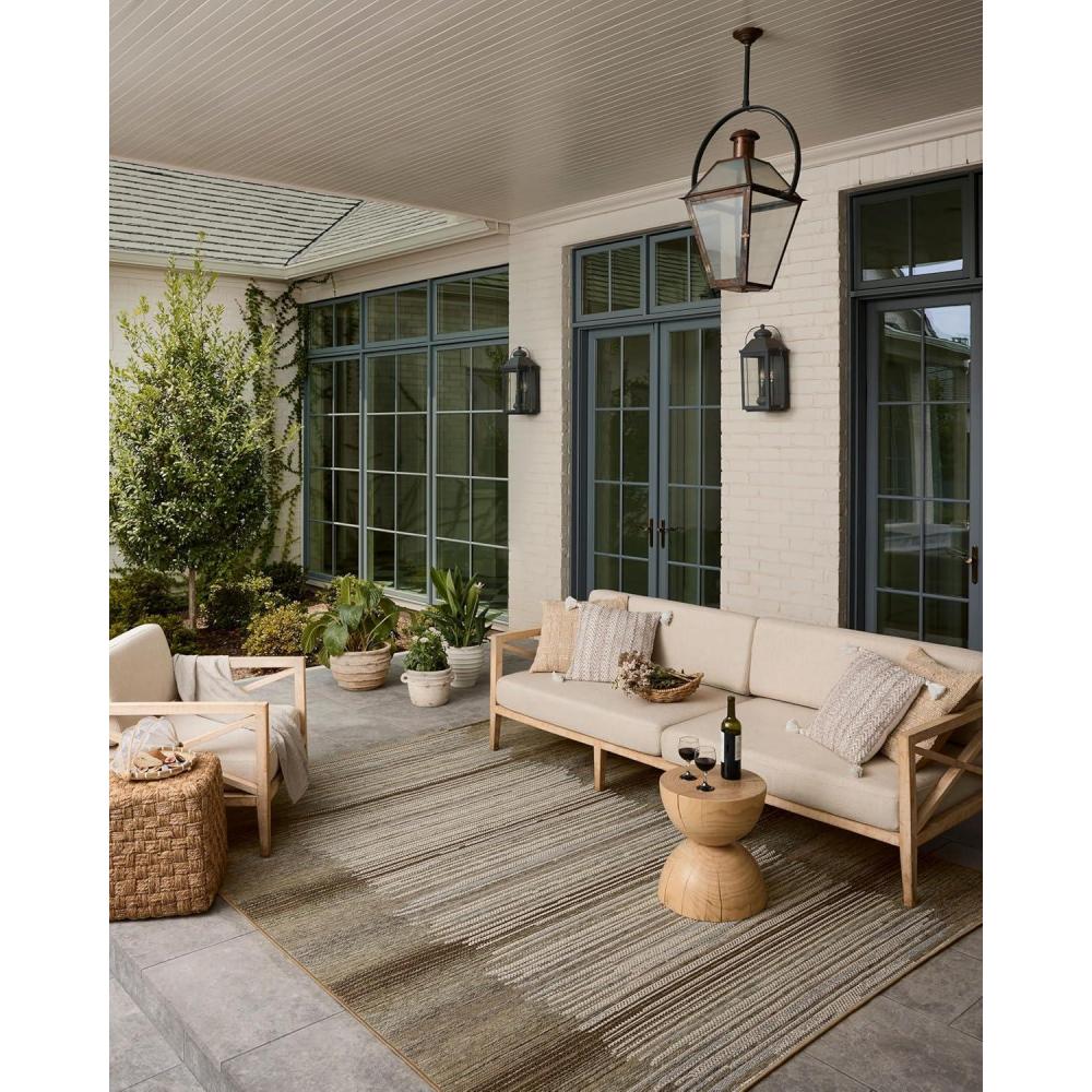 imageLoloi Saylor Collection SAY03 EarthNatural 86quot x 12 IndoorOutdoor Area RugEarth  Natural