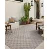 imageLoloi Amber Lewis Topanga Collection TOP01 NaturalBone 710quot x 10 IndoorOutdoor Area RugNatural  Dove