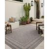 imageLoloi Amber Lewis Topanga Collection TOP01 NaturalBone 710quot x 10 IndoorOutdoor Area RugNatural  Teal