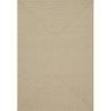 imageLoloi Rugs Wylie Collection WYLIWB01BE00790R IndoorOutdoor Area Rug Beige 79quot x 79quot Round