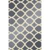 imageLoloi Venice Beach Collection VB18 CharcoalLime IndoorOutdoor Area Rug 76quot x 96quotDark Graygreen