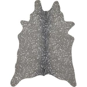 Loloi Bryce Collection BZ-08 Ivory/Champagne 3′-10″ x 5′ Accent Rug(Graphite / Silver)