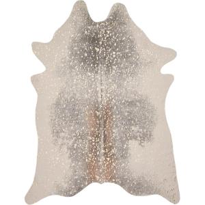 Loloi Bryce Collection BZ-08 Ivory/Champagne 3′-10″ x 5′ Accent Rug(Pewter / Gold)