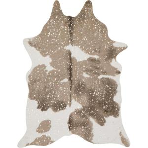 Loloi Bryce Collection BZ-08 Ivory/Champagne 3′-10″ x 5′ Accent Rug(Taupe / Champagne)