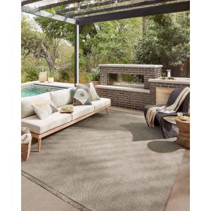 Loloi Dawn Collection Indoor/Outdoor DAW-04 Coffee 2′-3″ x 7′-7″ Runner Rug(Coffee)