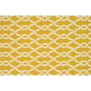 Loloi Venice Beach Collection VB-18 Charcoal/Lime, Indoor/Outdoor Area Rug, 7′-6″ x 9′-6″(Gold)