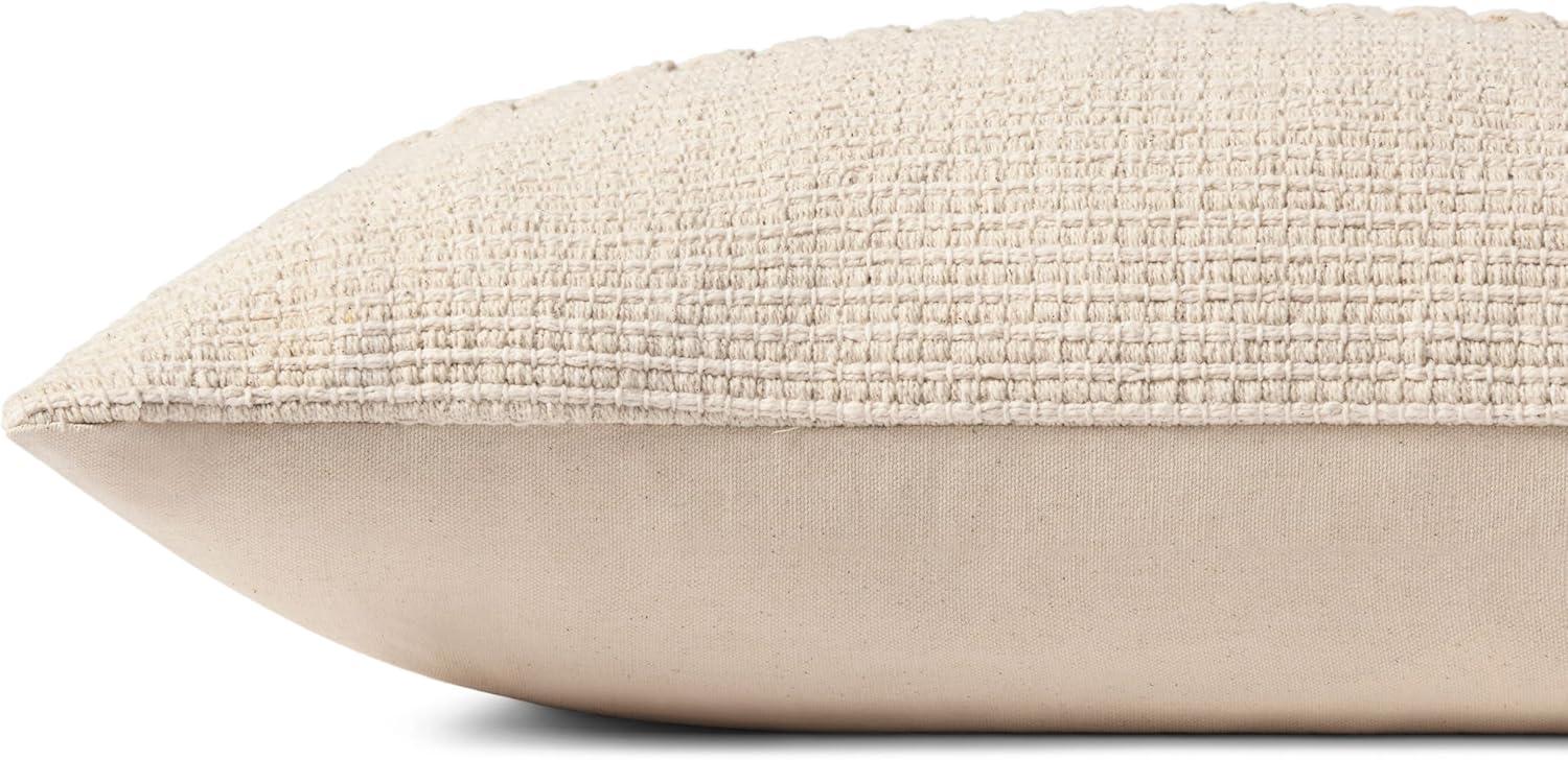 imageLoloi Chris Loves Julia Harvey Collection PCJ0018 Ivory 12 x 27 Cover wDown Pillow