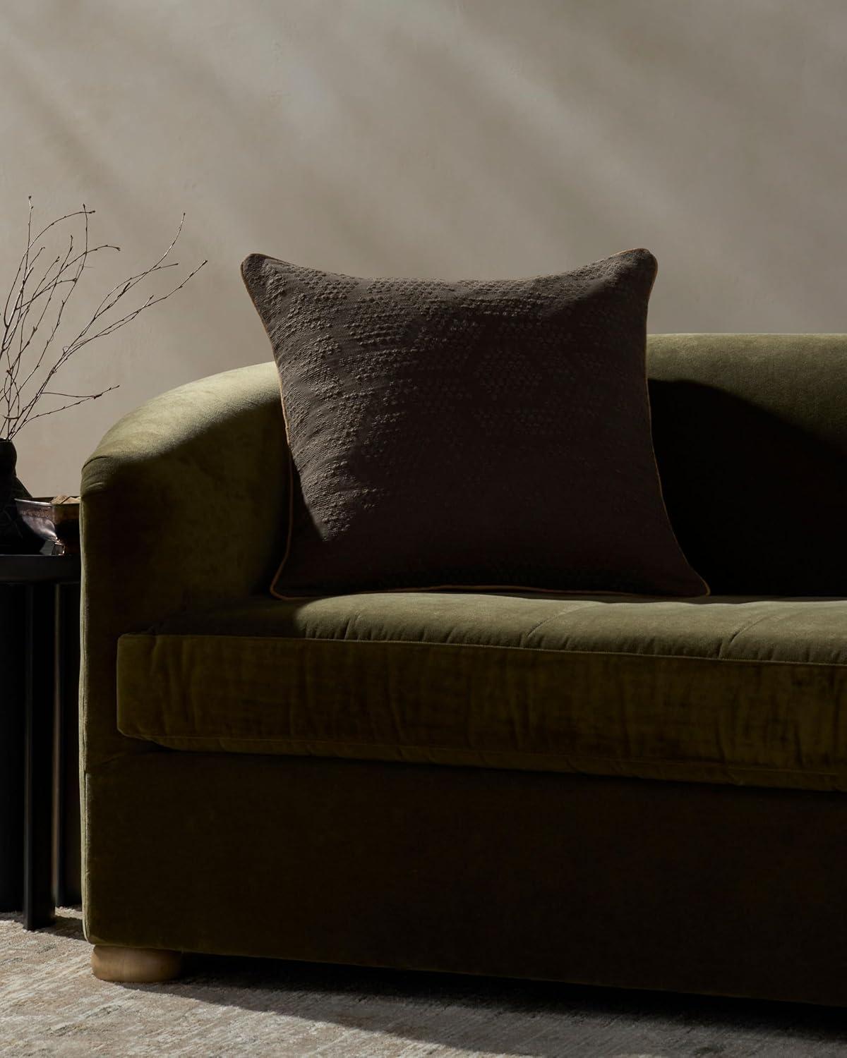 imageLoloi Jeremiah Brent Leroy Collection PJBR0004 Brown 22 x 22 Cover wPoly PillowCover wDown