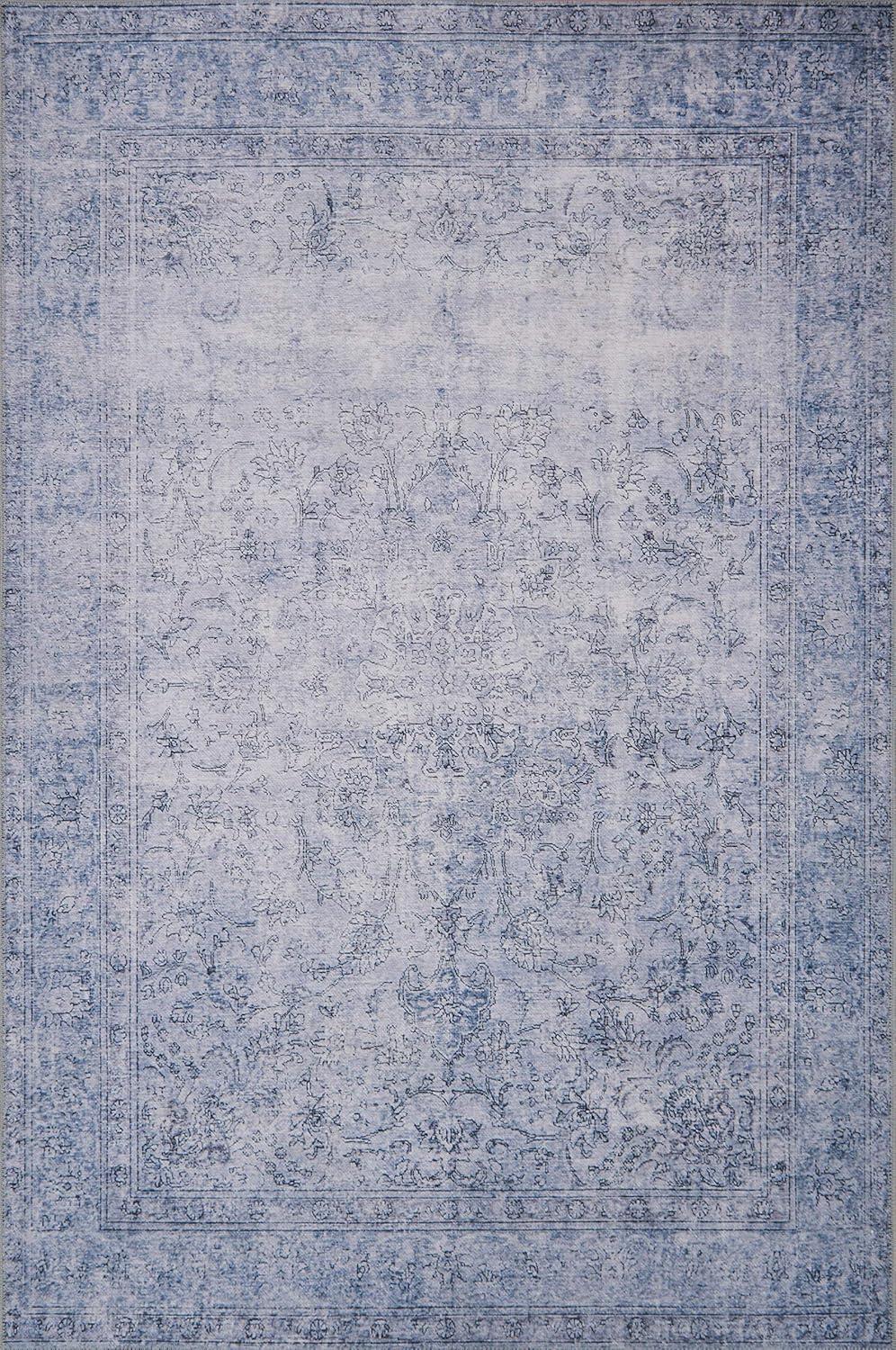 imageLoloi Loren Collection LQ03 SandTaupe 84quot x 116quot Area RugSlate