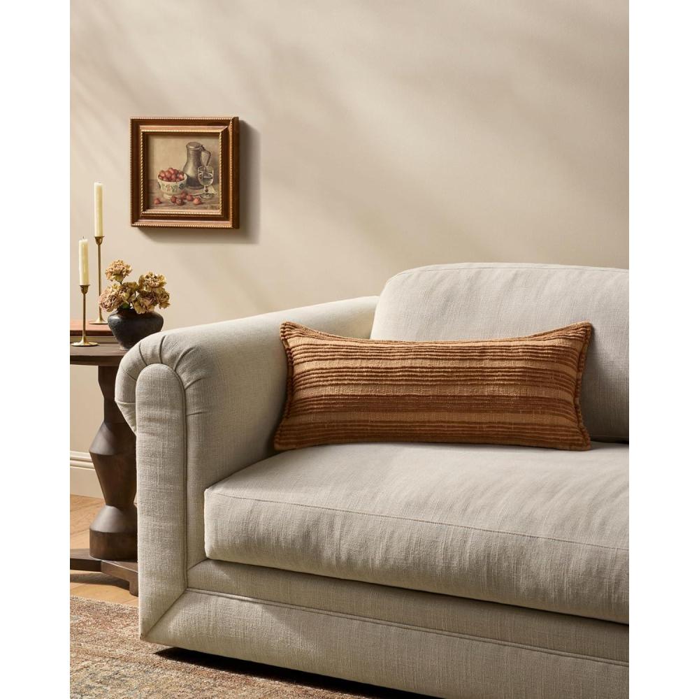imageLoloi Amber Lewis Aspyn Collection PAL0061 Brown 22 x 22 Cover Only PillowAmber