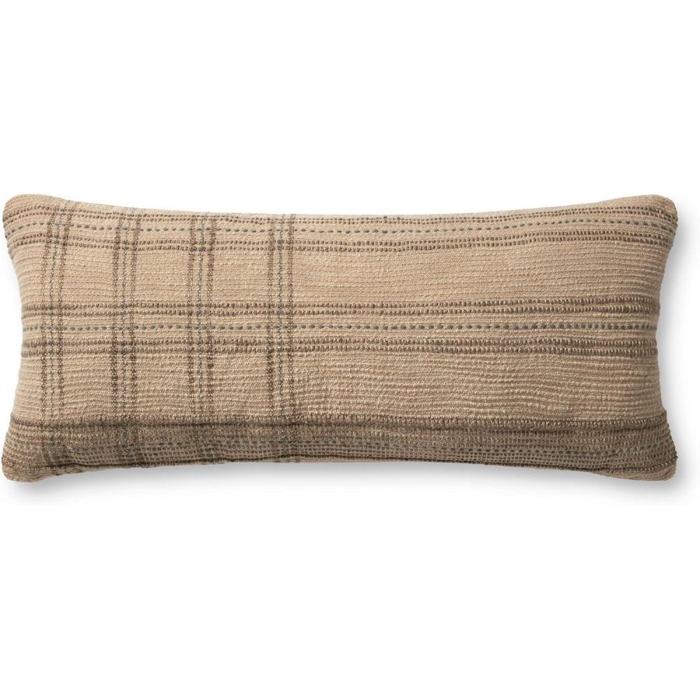 imageLoloi Angela Rose x Calista Collection PAR0018 TanTerracotta 16 x 26 Cover wDown PillowTan  Slate