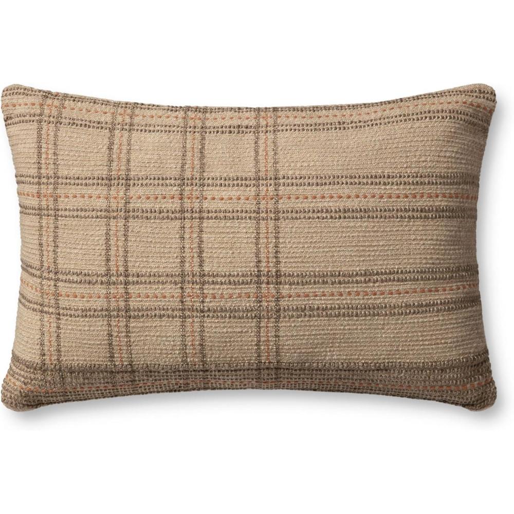 imageLoloi Angela Rose x Calista Collection PAR0018 TanTerracotta 16 x 26 Cover wDown PillowTan  Terracotta