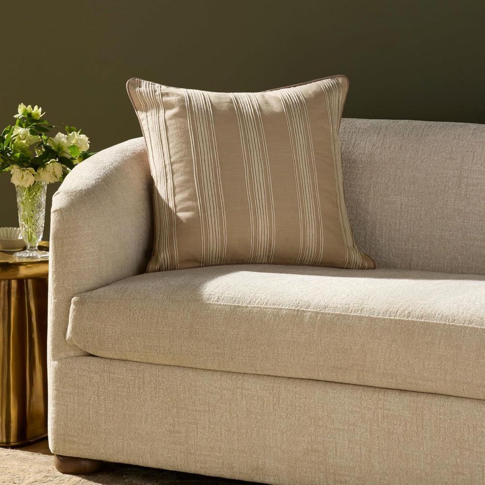 imageLoloi Chris Loves Julia Verona Collection PCJ0033 Ivory 12 x 27 Cover Only PillowNatural