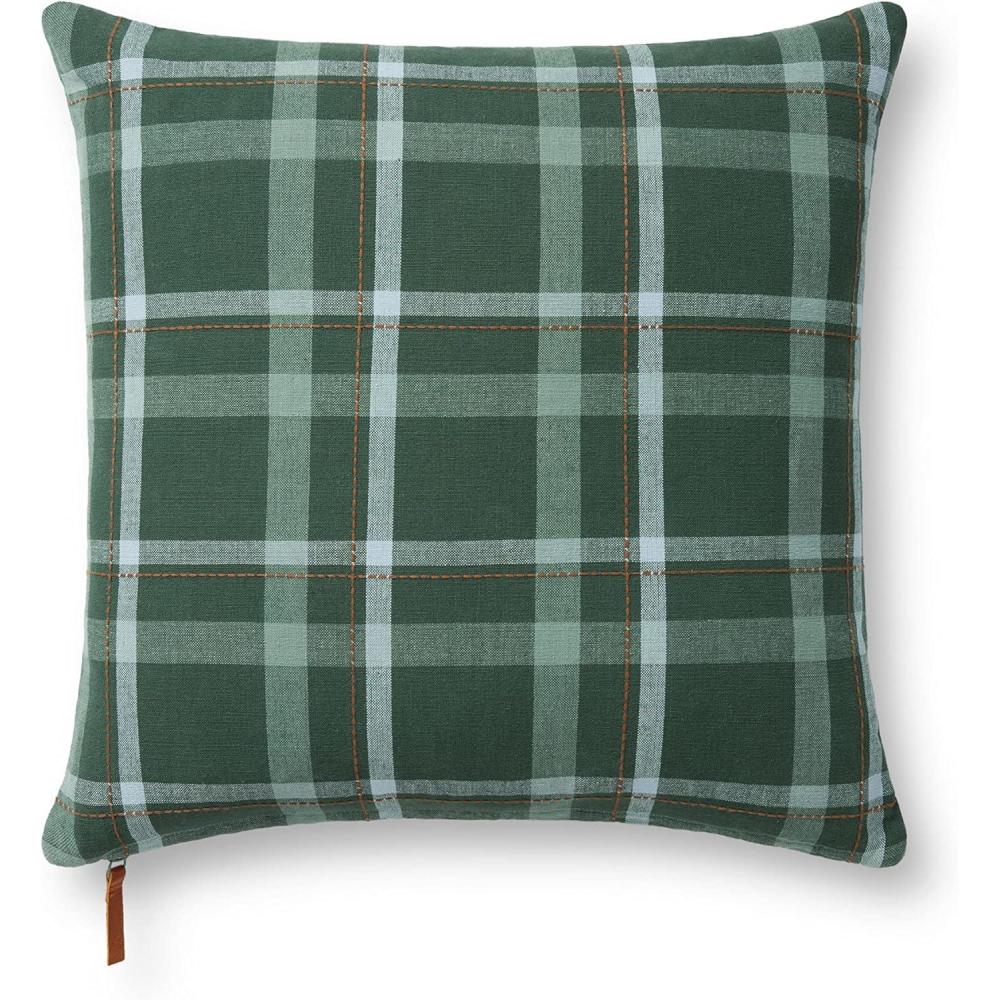 imageLoloi Chris Loves Julia x Linus Collection PCJ0010 SageMulti 18 x 18 PillowGreen Multi