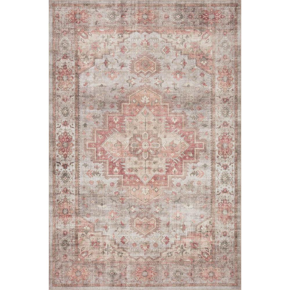 imageLoloi Heidi Collection HEI02 SageMulti 86quot x 116quot Area RugDove  Spice