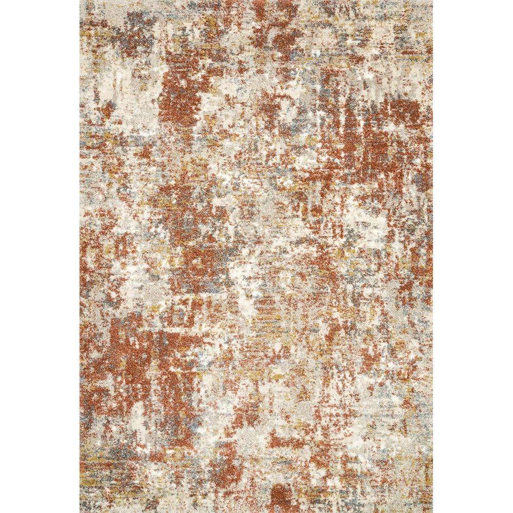 imageLoloi Rugs Landscape Collection Area Rug 77quot x 106quot Stone MulticolorRed