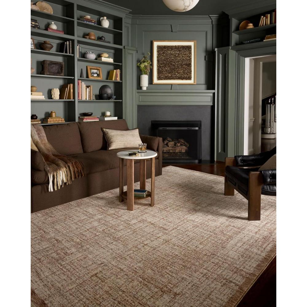 imageLoloi Winston Collection WIT01 TaupeBone 710quot x 102quot 38quot Pile Height Area Rug Soft Durable NonShedding Easy Clean Rug for Living RoomEarth Bone