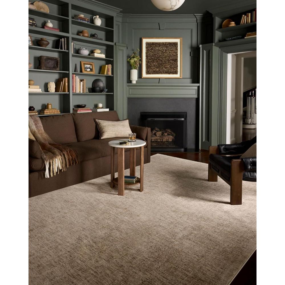 imageLoloi Winston Collection WIT01 TaupeBone 710quot x 102quot 38quot Pile Height Area Rug Soft Durable NonShedding Easy Clean Rug for Living RoomTaupe Bone