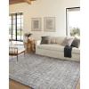 imageLoloi Amber Lewis Alie Collection ALE04 SkyStone 96 x 131 13 Pile Height Area RugCharcoal  Dove