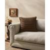imageLoloi Amber Lewis Aspyn Collection PAL0061 Brown 22 x 22 Cover Only PillowBrown