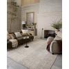 imageLoloi Amber Lewis Bexley Collection BEX07 NaturalDove 710quot x 10 Area Rug Neutral Textured Living Bedroom Dining CarpetNatural  Slate