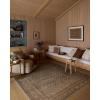 imageLoloi Amber Lewis Cambria Collection CBR07 OceanBark 76quot x 96quot Area Rug Jute Neutral Vintage Style Antique Tone Living Bedroom Dining CarpetOcean  Bark