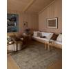 imageLoloi Amber Lewis Cambria Collection CBR07 OceanBark 76quot x 96quot Area Rug Jute Neutral Vintage Style Antique Tone Living Bedroom Dining CarpetSand  Olive