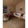 imageLoloi Amber Lewis Cambria Collection CBR07 OceanBark 76quot x 96quot Area Rug Jute Neutral Vintage Style Antique Tone Living Bedroom Dining CarpetTaupe  Antique Bronze