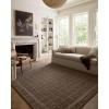 imageLoloi Chris Loves Julia Bradley Collection Ivory ampamp Grey 26quot x 76quot Runner Rug  Classic Striped Area Rugs for Living Room Bedroom Entryway ampamp Hallway High Traffic Area Home Decor RugCocoa  Cocoa