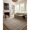 imageLoloi Chris Loves Julia Bradley Collection Ivory ampamp Grey 26quot x 76quot Runner Rug  Classic Striped Area Rugs for Living Room Bedroom Entryway ampamp Hallway High Traffic Area Home Decor RugRose  Blush