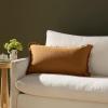 imageLoloi Chris Loves Julia Dinah Collection PCJ0012 IvoryEarth 22 x 22 Cover wDown PillowClay