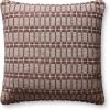 imageLoloi Chris Loves Julia Poe Collection PCJ0019 Burgundy 18 x 18 Cover Only PillowCover wPoly
