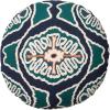 imageLoloi Chris Loves Julia x Linus Collection PCJ0010 SageMulti 18 x 18 PillowBlue  Teal