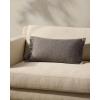 imageLoloi Magnolia Home by Joanna Gaines Jett Collection PMH0063 Navy 13 x 21 Cover wPoly PillowGrey