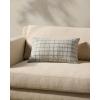 imageLoloi Magnolia Home by Joanna Gaines Liv Collection PMH0064 Beige 13 x 21 Cover wPoly PillowGrey
