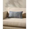 imageLoloi Magnolia Home by Joanna Gaines Liv Collection PMH0064 Beige 13 x 21 Cover wPoly PillowNavy