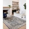 imageLoloi Teagan Collection TEA01 NaturalLt Grey 711quot x 106quot Area Rug Large Soft Neutral Rug HighTraffic for Living Room Bedroom Home Office Dining AreaDenim  Pebble