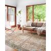 imageLoloi Wynter Collection WYN02 AuburnMulti 86quot x 116quot Area Rug 13quot Thick Area Rug Soft Durable Printed Vintage Inspired Low Pile NonShedding Easy Clean Living Room RugAuburn  Multi