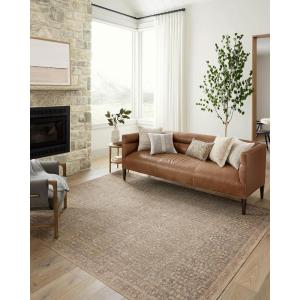 Loloi Angela Rose Aubrey Collection AUB-04 Sage/Bark 8′-3″ x 11′-3″, .19″ Pile Height, Area Rug(Sage / Bark)