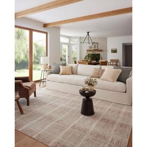 Loloi Angela Rose Ember Collection EMB-09 Denim/Charcoal 7′-10″ x 10′ Area Rug(Clay / Sand)