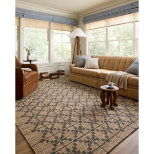 Loloi Chris Loves Julia Judy Collection JUD-07 Natural/Ivory 2′-3″ x 3′-9″ Accent Rug(Natural / Graphite)