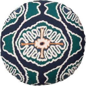 Loloi Chris Loves Julia x Linus Collection PCJ0010 Sage/Multi 18” x 18” Pillow(Blue / Teal)