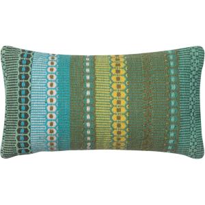 Loloi Chris Loves Julia x Linus Collection PCJ0010 Sage/Multi 18” x 18” Pillow(Dhaba)