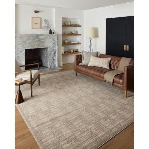 Loloi Darby Collection DAR-07 Pebble/Sand 7′-10″ x 10′ Area Rug(Pebble / Sand)