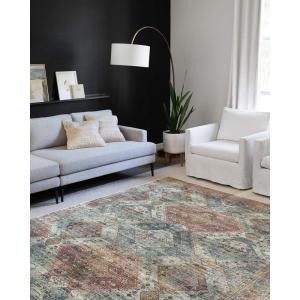 Loloi II Skye Collection SKY-13 Natural/Sand 7′-6″ x 9′-6″ Area Rug(Apricot / Mist)